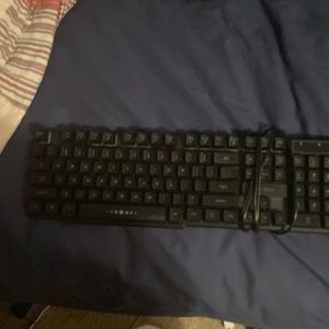 A gaming keyboard and it is good keyboard